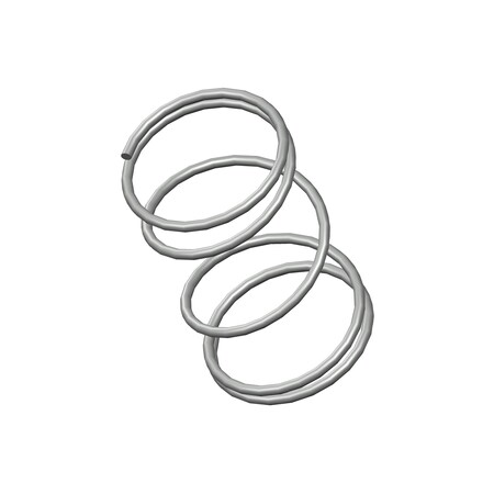 Approved Vendor Compression Spring, O= .296, L= .50, W= .018 G809974943